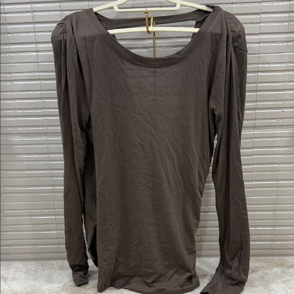 Mono B Chocolate Long Sleeve Tee